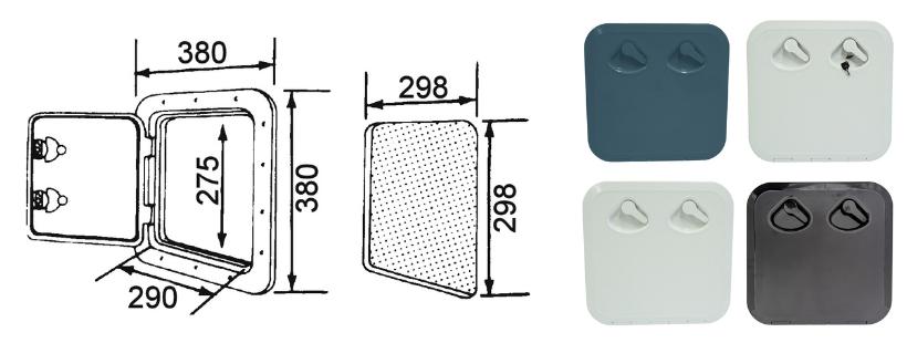 Nuova Rade storage hatches models 2338 and 2339