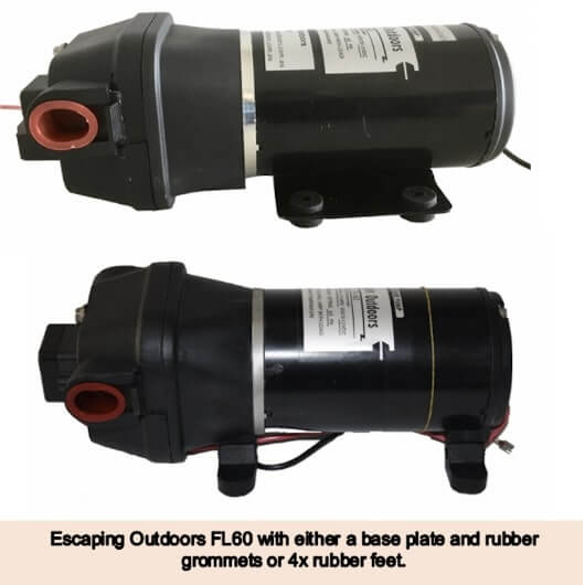 FAQ - how to make your 12v water pump quiet - Escaping Outdoors