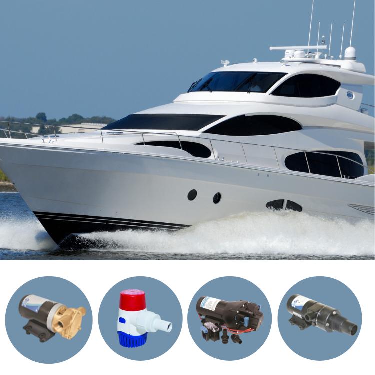 Boat and marine pumps for galley and deck washdown for sale - Escaping Outdoors