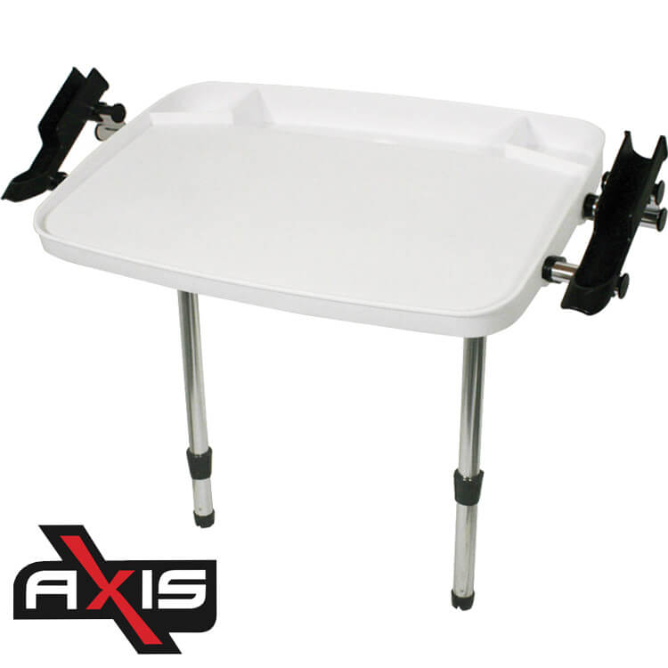 Axis rod holder mount bait boards with adjustable legs and rod holders - Escaping Outdoors