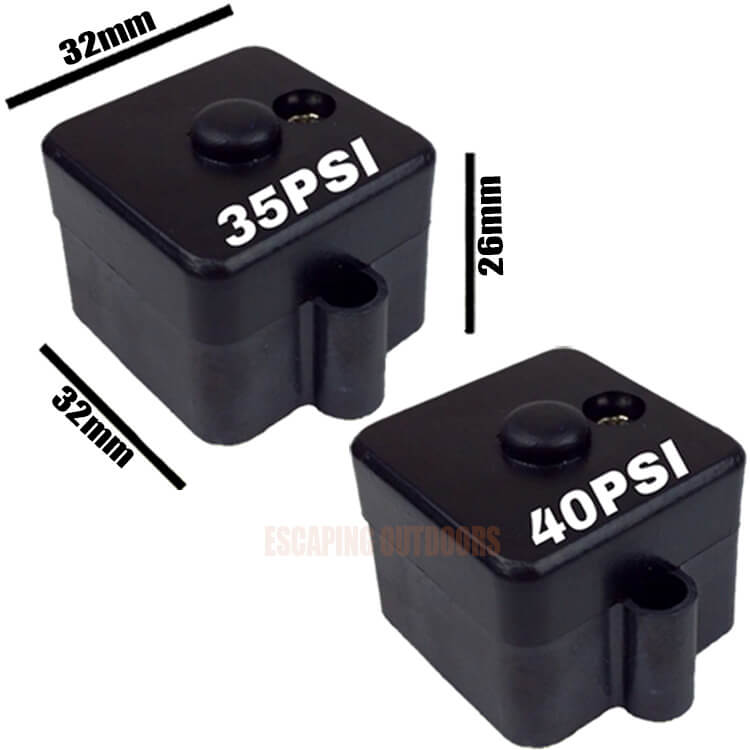 Escaping Outdoors 12v 24v 240v diaphragm water pump pressure switch x 2