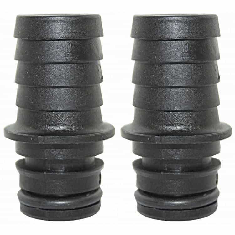 Jabsco water pump Parmax 20mm barbed straight port fittings x 2 - Escaping Outdoors