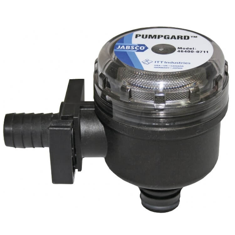 Jabsco water pump strainer suits 12v 24v pumps - Escaping Outdoors