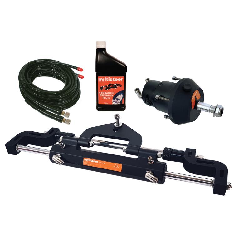 Multiflex outboard motor hydraulic steering kits