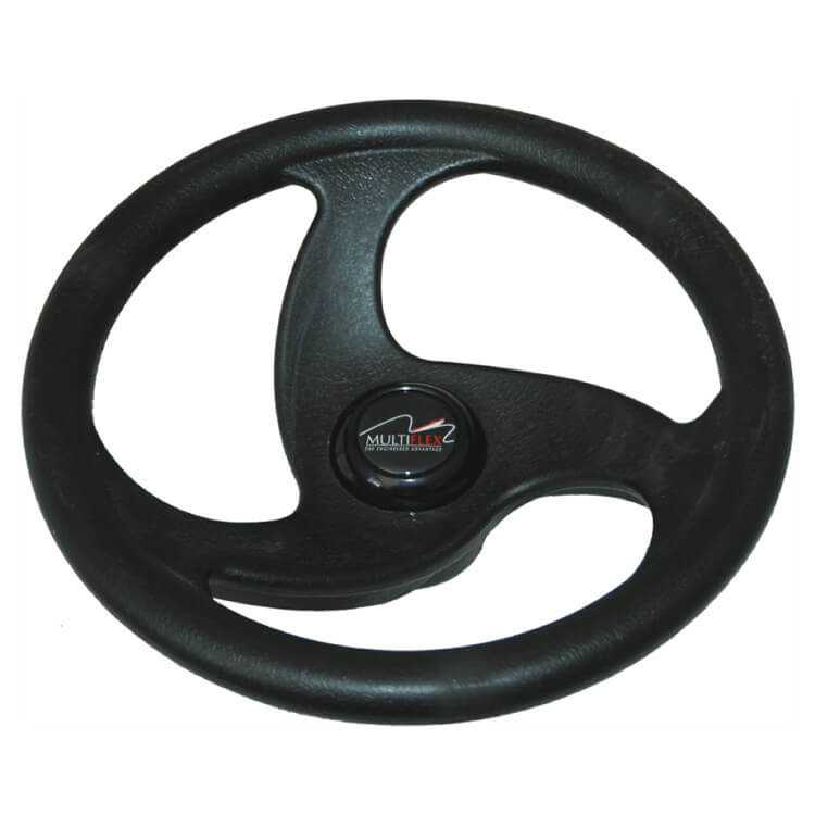 Multiflex sigma boat steering wheel 280mm 3 spoke