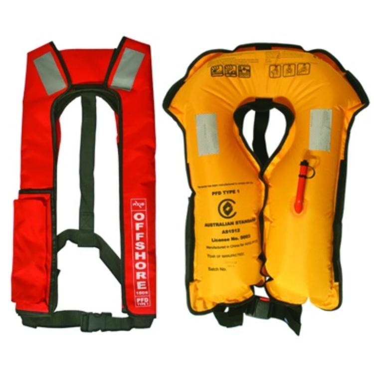 Offshore 150 red manual life jacket