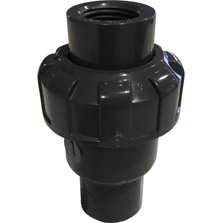 PVC half inch non-return valve - spring check valve