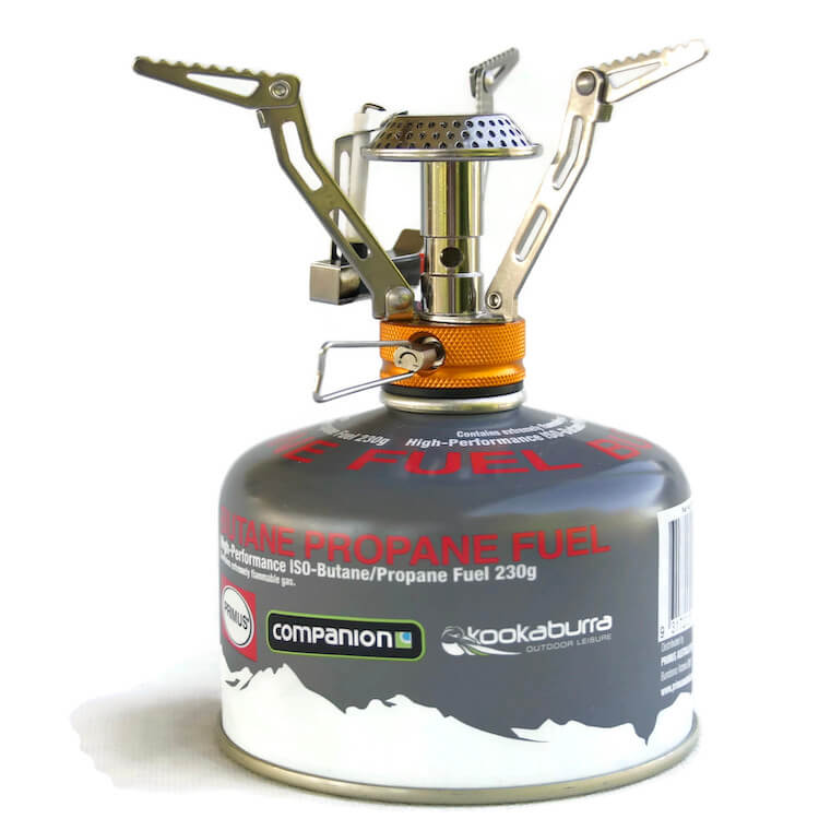 Portable camping and hiking mini gas stove - Escaping Outdoors