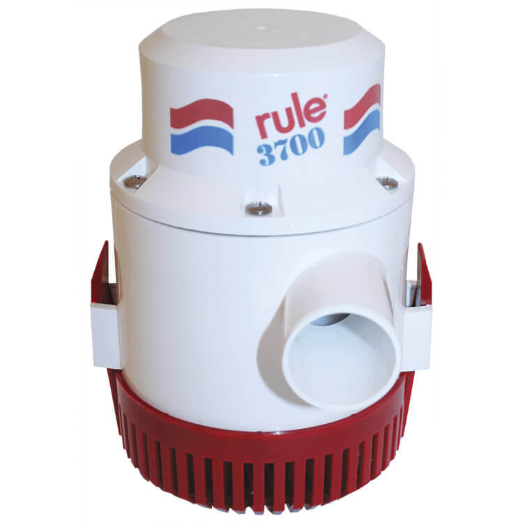 Rule 3700 24v marine grade bilge pump water transfer pump - Escaping Outdoors