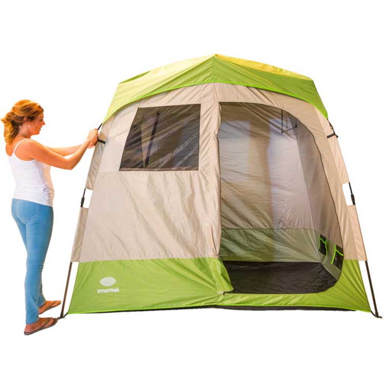 Smarttek double ensuite shower tent for camping shower - Escaping Outdoors 1