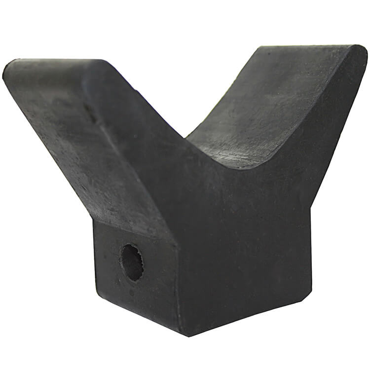  boat trailer bow wedges heavy duty black rubber vee wedges medium size - Escaping-Outdoors
