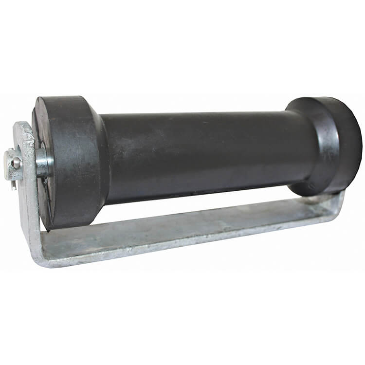 boat trailer roller assembly 200mm bushed - Escaping Outdoors