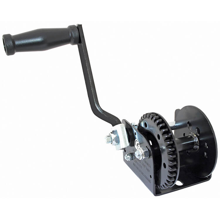 boat trailer winch to 380kg standard manual trailer winch - Escaping Outdoors