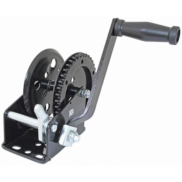boat trailer winch to 635kg standard manual trailer winch - Escaping Outdoors