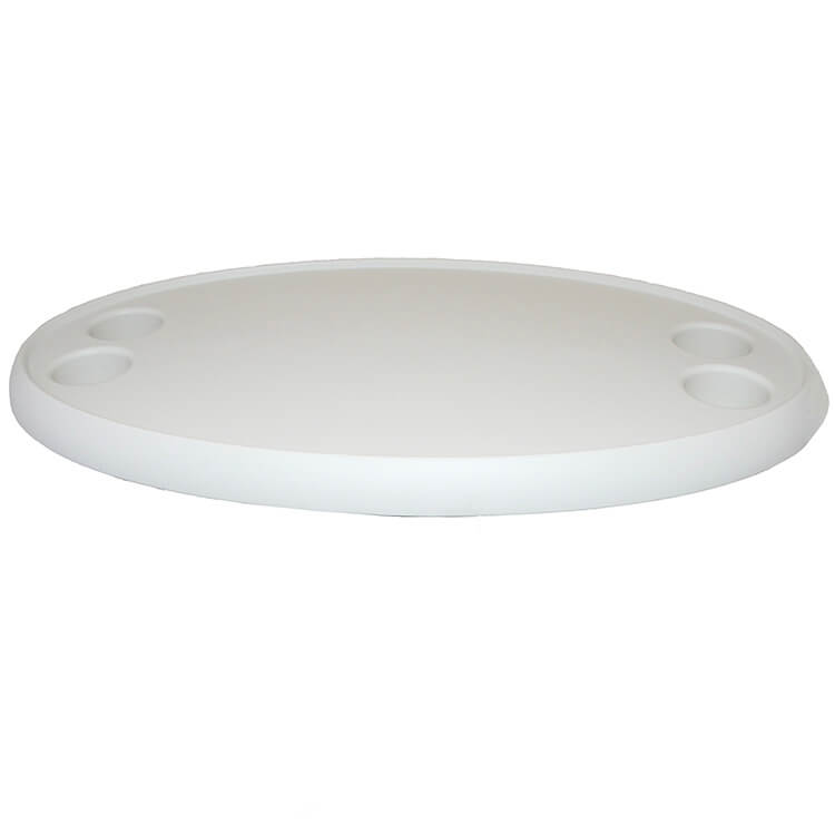 oval table top to suit boat table pedestal - Escaping Outdoors