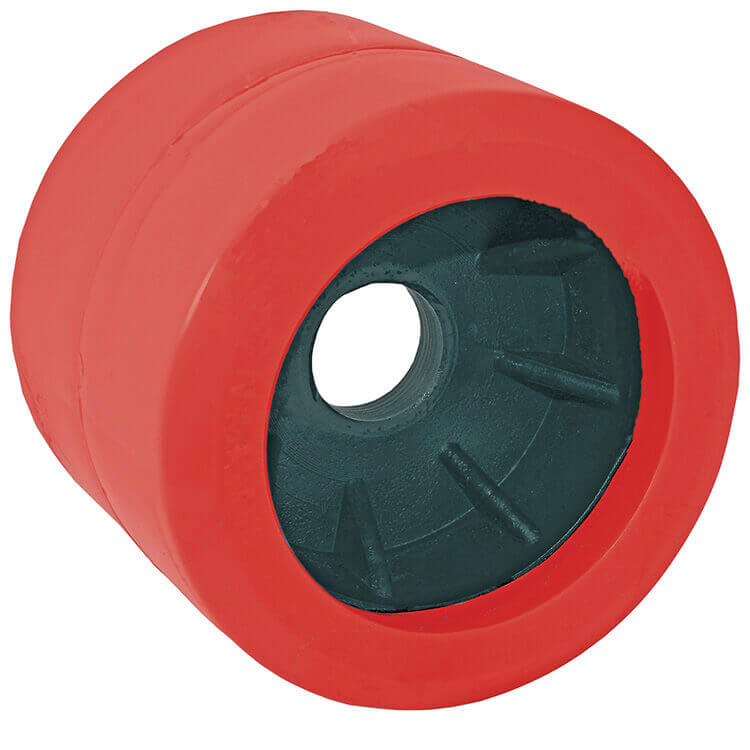 red-poly-trailer-rollers-wobble-rollers-100-x-100mm-Escaping-Outdoors