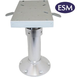 ESM gas adjustable boat seat pedestal and slide set 430 610mm - Escaping Outdoors