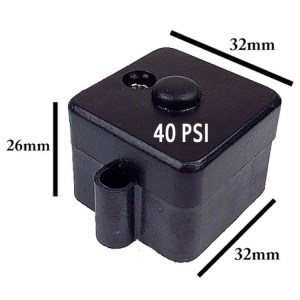 Escaping Outdoors 40 PSI pressure switch for 12v 24v 240v diaphragm pumps and water pumps