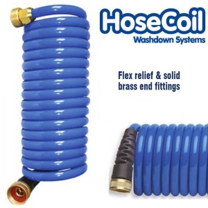 Hosecoil 4.5m flex relief deck wash hose - Escaping Outdoors