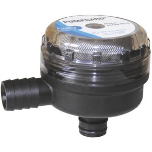 Jabsco 12v water pump strainer plug in 12mm hose barb - Escaping Outdoors