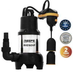 Reefe domestic sump pump w vertical float switch 160 L/min - Escaping Outdoors