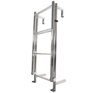 boat ladder stainless steel boat ladder yacht toe rail ladder - Escaping Outdoors