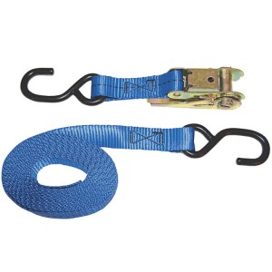 ratchet across boat and trailer tie downs metal ratchet 250kg 25mm x 4.3m webbing - Escaping Outdoors