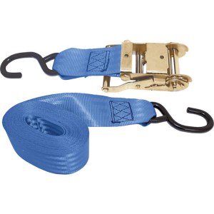 ratchet across boat and trailer tie downs metal ratchet 550kg 50mm x 5.5m webbing - Escaping Outdoors