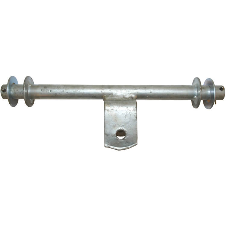 trailer rollers double poly wobble assembly bracket only with 19mm pin - Escaping Outdoors