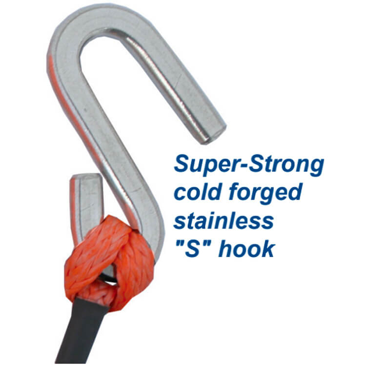 trailer winch S hook - Escaping Outdoors